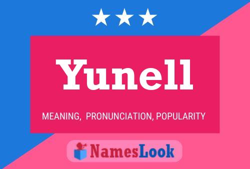 Póster del nombre Yunell