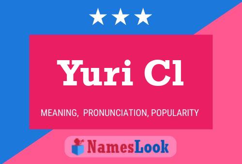 Póster del nombre Yuri Cl