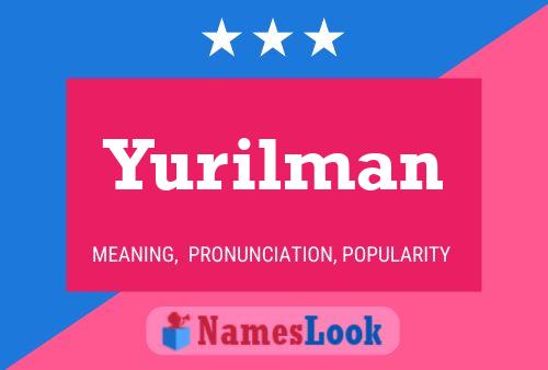 Póster del nombre Yurilman