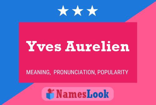 Póster del nombre Yves Aurelien