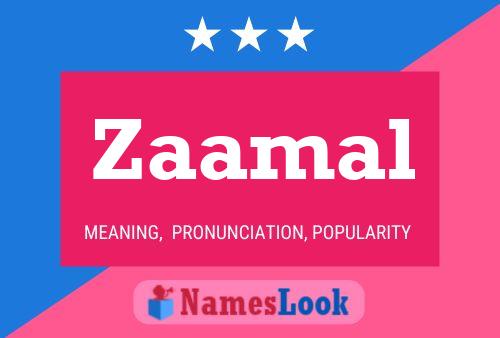 Póster del nombre Zaamal