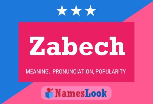 Póster del nombre Zabech