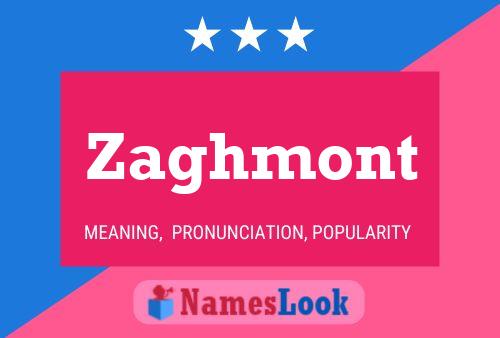 Póster del nombre Zaghmont