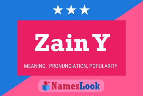 Póster del nombre Zain Y