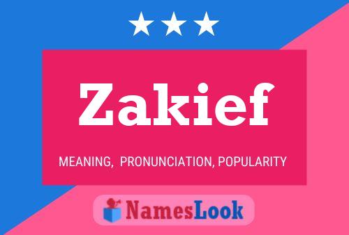 Póster del nombre Zakief