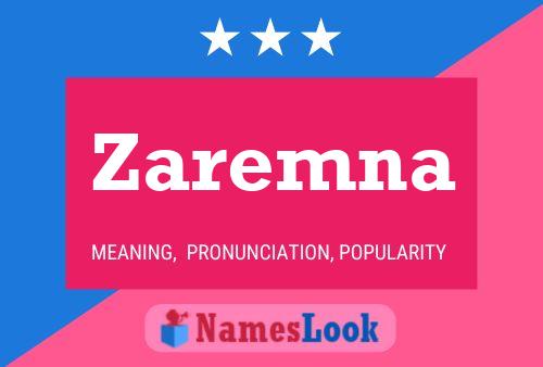 Póster del nombre Zaremna