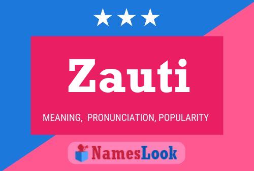 Póster del nombre Zauti