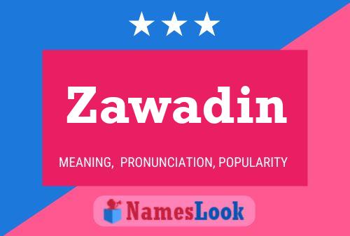 Póster del nombre Zawadin