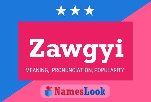 Póster del nombre Zawgyi