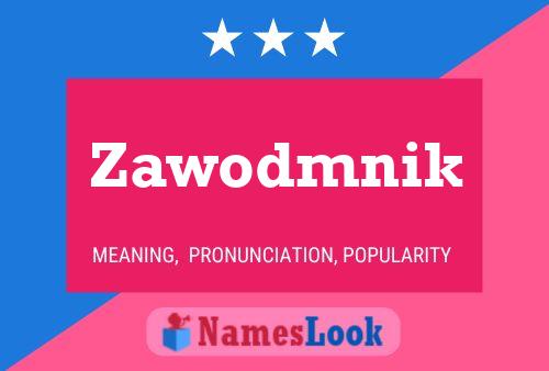 Póster del nombre Zawodmnik