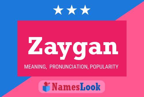 Póster del nombre Zaygan