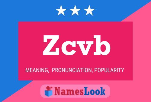 Póster del nombre Zcvb