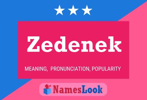 Póster del nombre Zedenek