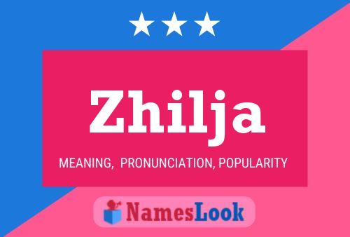 Póster del nombre Zhilja