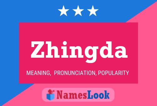 Póster del nombre Zhingda