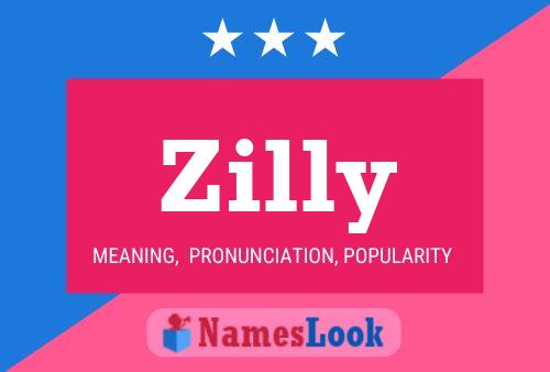 Póster del nombre Zilly