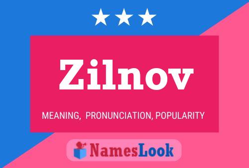 Póster del nombre Zilnov