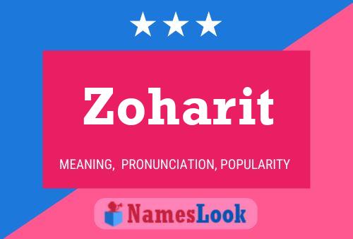 Póster del nombre Zoharit