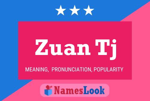 Póster del nombre Zuan Tj