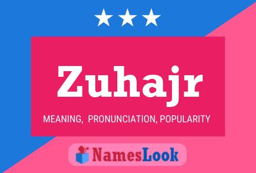 Póster del nombre Zuhajr