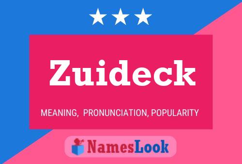 Póster del nombre Zuideck