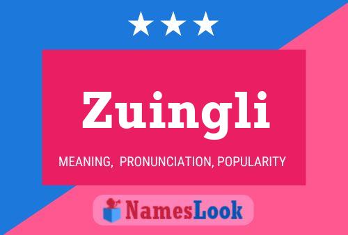 Póster del nombre Zuingli