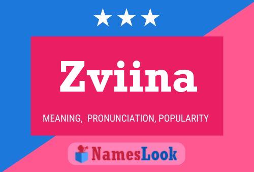 Póster del nombre Zviina