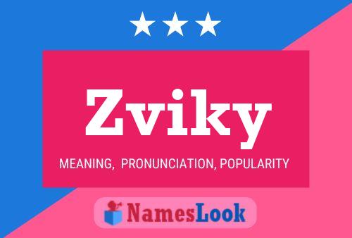 Póster del nombre Zviky