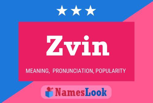 Póster del nombre Zvin